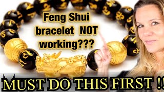 Feng Shui Bracelet  How To Energize It  Feng Shui Negative Energy Protection Part02 [upl. by Clarance285]