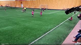 U10 Orange Cup  BSSC United vs Quickstrike FC  Whitney Goal [upl. by Ahsiekrats]