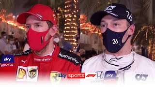 F1 drivers react to Romain Grosjeans horrific crash and miraculous escape from inferno [upl. by Anev]