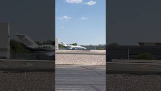 Scottsdale Airport  Private Jet Takeoff [upl. by Goldsmith]