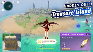 Secret Island Genshin Impact Hidden Quest Time and the wind [upl. by Eednil888]