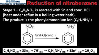 201 Reduction of nitrobenzene HL [upl. by Rusell]