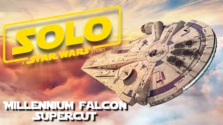 Solo A Star Wars Story Millennium Falcon Supercut [upl. by Animor]