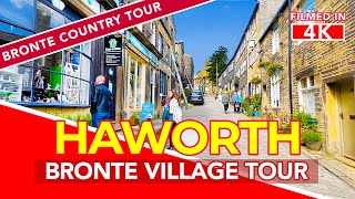 HAWORTH  Full tour of HAWORTH Village BRONTE COUNTRY England  4K Walking Tour [upl. by Wilhelmina114]