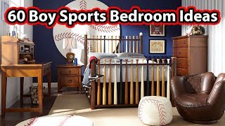 60 Cool Sports Themed Boys Bedrooms  CREATIVE DESIGN IDEAS [upl. by Lilly618]