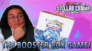 CAN WE GET MORE VALUE  Pokemon Stellar Crown Booster Box Game [upl. by Reider]