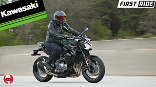 2017 Kawasaki Z900  First Ride [upl. by Idalina]