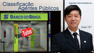 Agentes Públicos  Classificação Agentes Administrativos  Aula 187  D Administrativo  Prof Tanaka [upl. by Small]