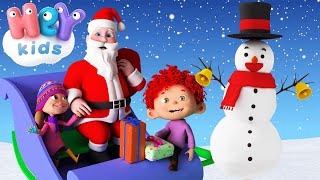 Vive le vent dhiver ☃️ Chansons de Noël pour enfants 🎄 HeyKids Français [upl. by Filia]