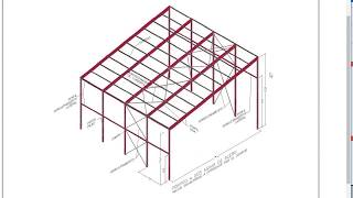 Cálculo de pórticos de acero  eSTRUC [upl. by Arbba983]