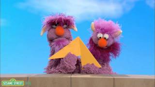 Sesame Street Two Headed Whats a Rectangle [upl. by Ashling]