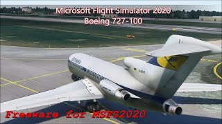 Microsoft Flight Simulator 2020 Boeing 727100 [upl. by Ahseiat]