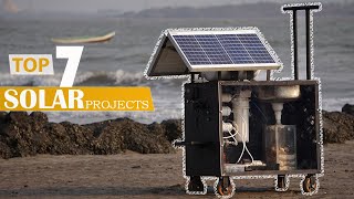 Top 7 Solar Energy Projects 2021  Most Innovative Solar Powered Systems [upl. by Aber]