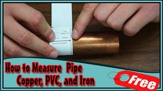 How to Measure Pipe Diameter Size Free Tool Download [upl. by Calvo]