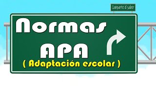 Presentación de informes escritos con normas APA [upl. by Myk]