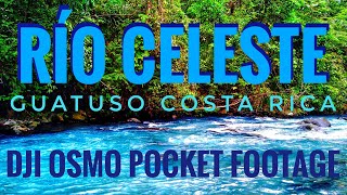 RÍO CELESTE GUATUSO COSTA RICA TRAVEL TOUR  DJI OSMO POCKET 2021 [upl. by Stephani330]