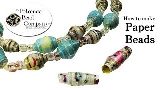 How to Make Paper Beads [upl. by Terrance]