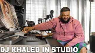 DJ Khaled In Studio Making Album KHALED KHALED Part 2 [upl. by Lodge]