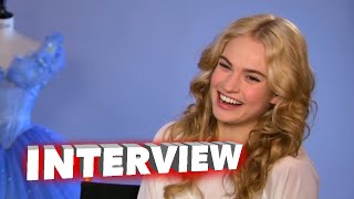 Cinderella Movie Cast Interviews [upl. by Allekim]