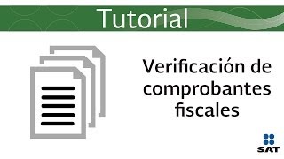 Tutorial Verificación de comprobantes fiscales impresos [upl. by Leiba521]