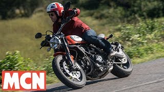 Ducati Scrambler Icon 800  First Ride  Motorcyclenewscom [upl. by Yedsnil878]