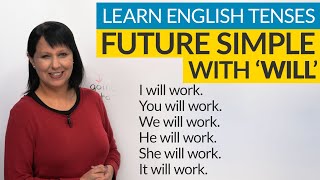 Learn English Tenses FUTURE SIMPLE with “WILL” [upl. by Anilag211]