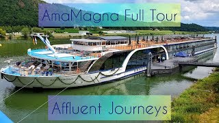 AmaWaterways AmaMagna Full Tour [upl. by Anor308]