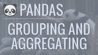 Python Pandas Tutorial Part 8 Grouping and Aggregating  Analyzing and Exploring Your Data [upl. by Tharp]