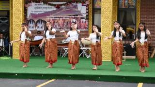 Performing traditional Cambodian folk dance Yike [upl. by Miyasawa]