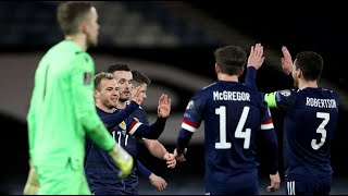 Scotland 40 Faroe Islands  All goals and highlights  World Cup  Qualification  31032021 [upl. by Aihsit393]