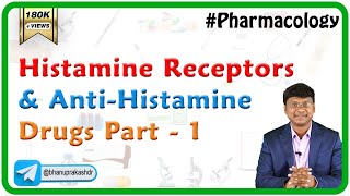 Pharmacology of Histamine  Histamine receptors and Antihistamine Drugs  Part 1 [upl. by Joly]