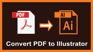 How to edit PDF files in illustrator All Pages [upl. by Aserej176]