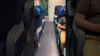 Inside of Trenitalia intercity first class  Naples to Rome  E464 Intercity railway tripreport [upl. by Borgeson]