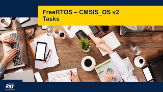 FreeRTOS on STM32 v2  12 Tasks intro [upl. by Torruella]