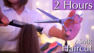 ASMR Sleep Recovery 5  2 Hours Haircut amp Hair Treatment  No Talking [upl. by Scotti225]