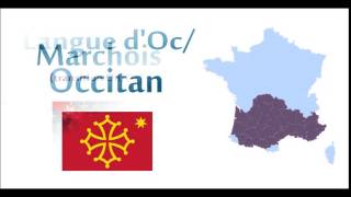 45 langues régionales de France  45 Languages of France [upl. by Laohcin]