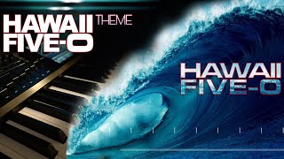 Hawaii 50 Theme piano cover  Hawaii 50 theme song [upl. by Sib57]