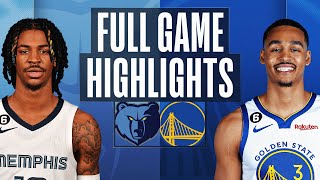 GRIZZLIES at WARRIORS  FULL GAME HIGHLIGHTS  December 25 2022 [upl. by Aennyl24]