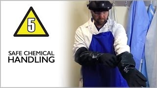 Safe Chemical Handling  Lab Safety Video Part 5 [upl. by Nilyahs]