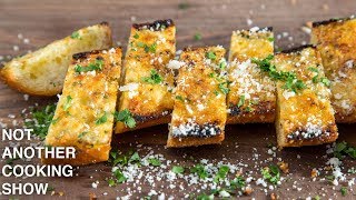 how to make the EASIEST GARLIC BREAD [upl. by Ario]