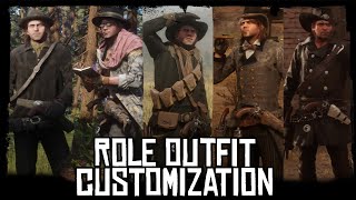 Red Dead Online How To Customize Role Outfits [upl. by Einhoj]