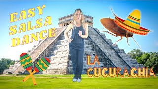 EASY Salsa Dance for Kids  Mexico in May  La Cucaracha  Brain Breaks for Kids [upl. by Nolyat]