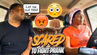 ACTING SCARED TO FIGHT PRANK ON TERON BIHH HILARIOUS [upl. by Woodley]