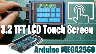 Arduino 32quot TFT LCD Touch Screen with Arduino MEGA2560  ICStationcom [upl. by Aelahc]