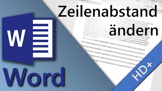 Word Zeilenabstand ändern  einstellen in 1 MINUTE HD 2019 [upl. by Pembroke251]