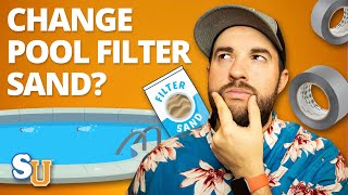 How To Change The SAND In Your POOL FILTER [upl. by Pollak]