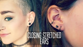 How I Closed My Stretched Ears [upl. by Luanne]