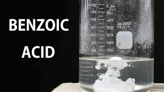 Making Benzoic Acid from sodium benzoate [upl. by Ahsinyd347]