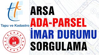 TKGM Ada Parsel Sorgulama İmar Durumu Sorgulama Nasıl Yapılır [upl. by Ailin503]