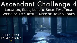 Ascendant Challenge 4  Keep of Honed Edges  Dec 18th  Corrupted Eggs Lore Bones Time Trial [upl. by Atkins]